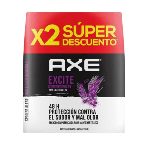 DESOD AXE EXCITE 2U 304ML AEROSOL